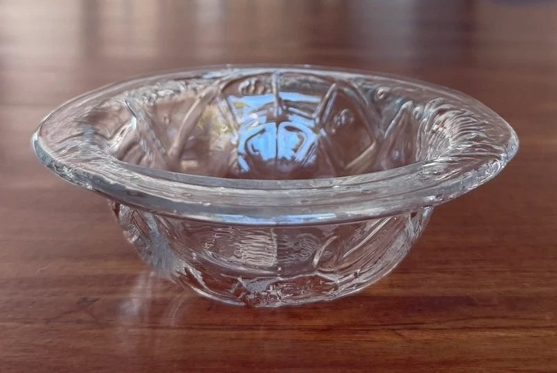 Glazen kommetje katten in venster, Glas of Glazen, Ophalen of Verzenden, Overige stijlen, Glas