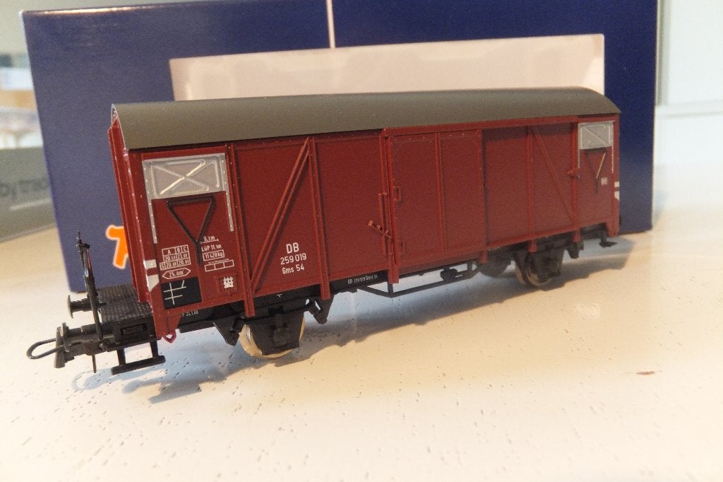 Roco 67706 H0 gesloten goederenwagen DB type Gls wagon OVP, Gelijkstroom, Ophalen of Verzenden, Roco, Nieuw