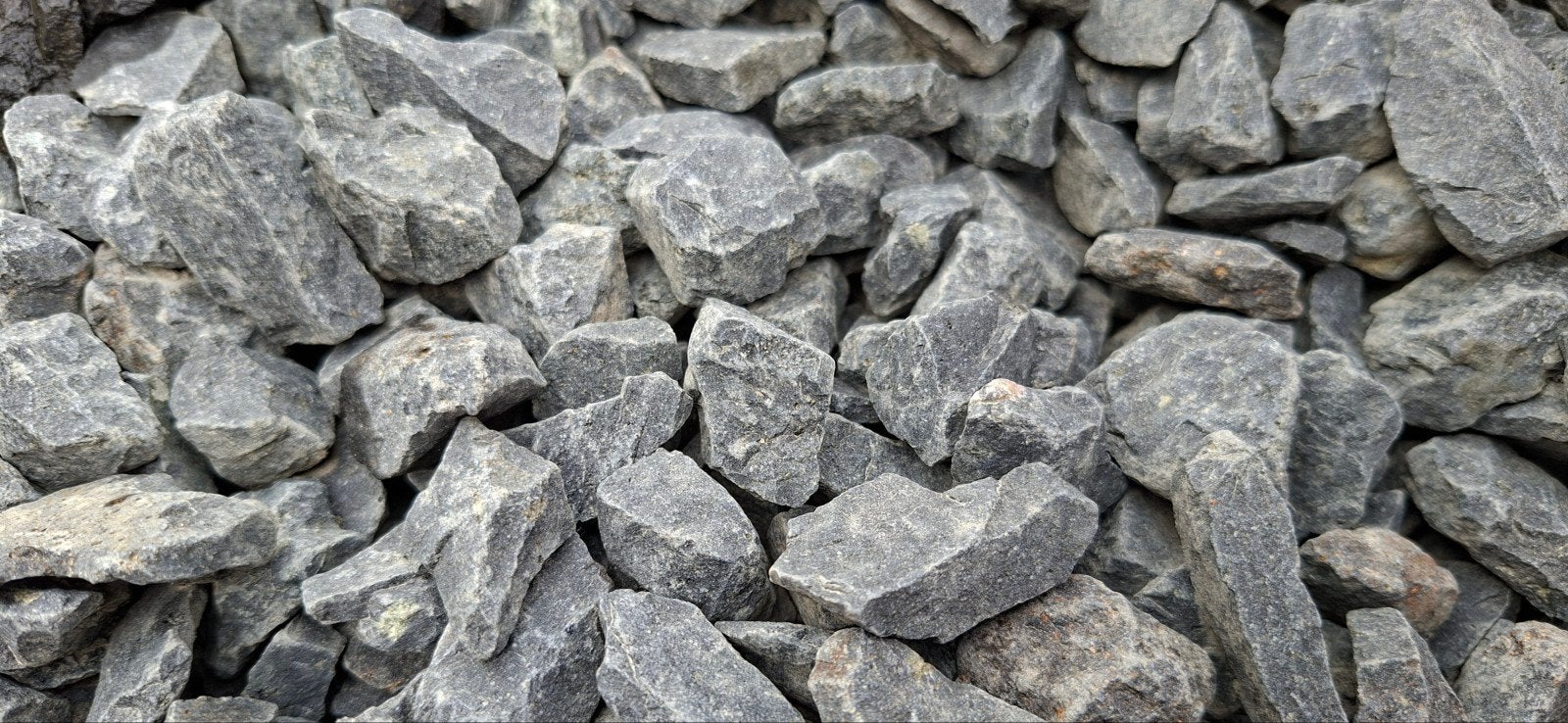 Basalt split 16-22 BB 1000 kg (Gelegenheidspartij) - J&W 150, Tuin en Terras, Ophalen, Nieuw, Antraciet, Split
