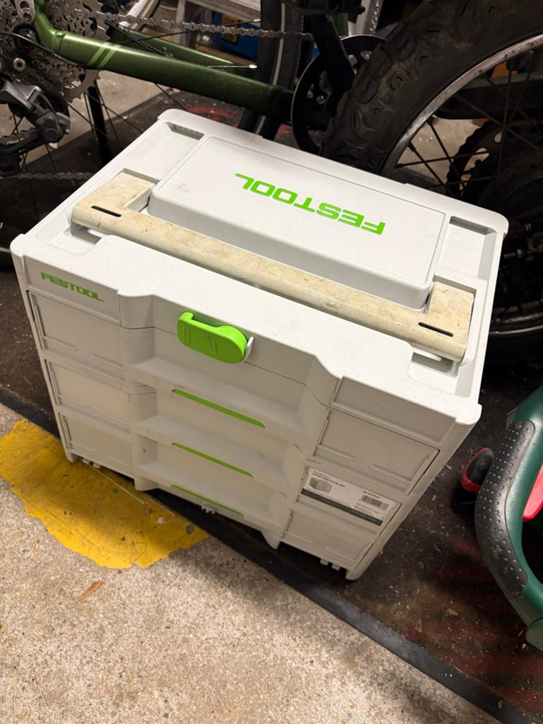 Festool SYS3 SORT/3 M337 Sortainer3 met extra bakjes, Ophalen of Verzenden, Zo goed als nieuw