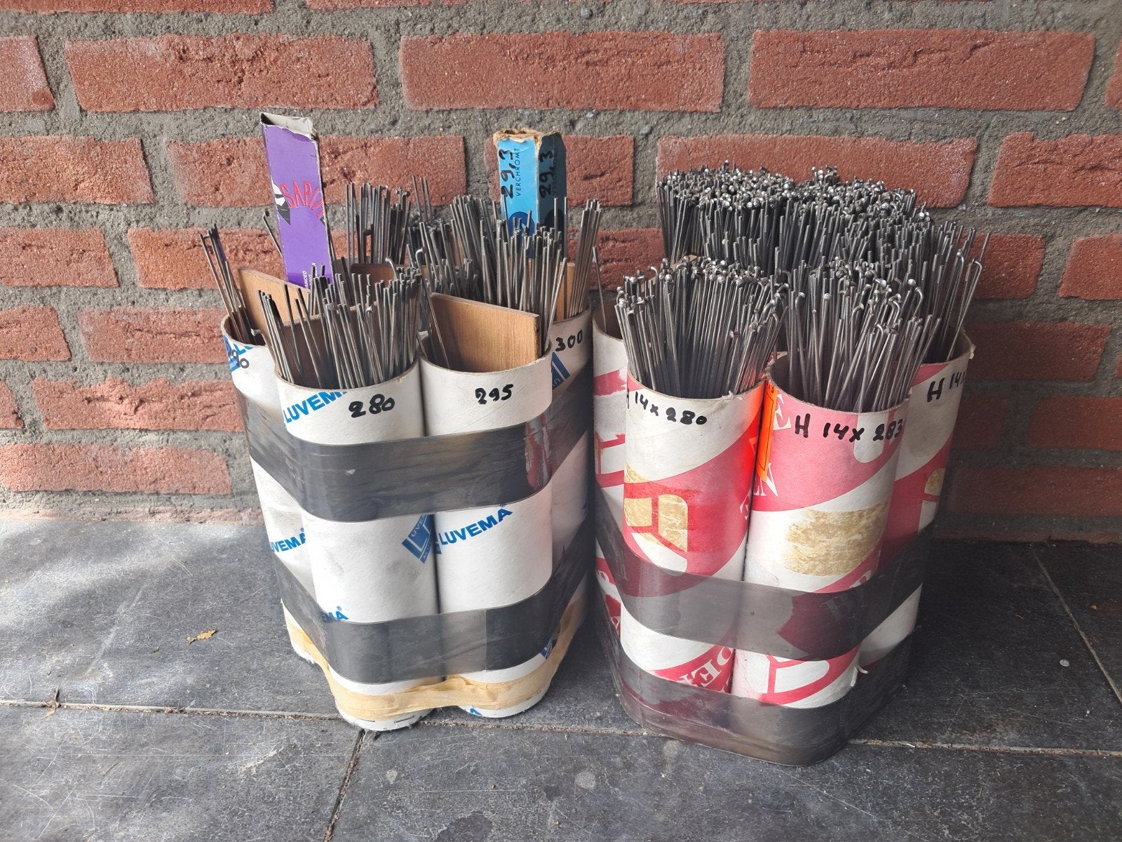 partij: fietsspaken & spaaknippels, Wiel, -, -, Nieuw