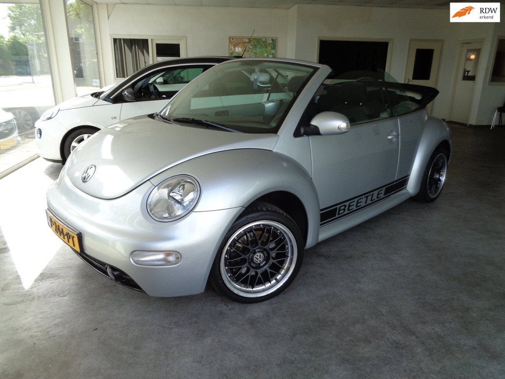 Volkswagen New Beetle Cabriolet 1.4 Highline, Auto's, Volkswagen, Voorwielaandrijving, Stof, Gebruikt, Beetle (Kever)
