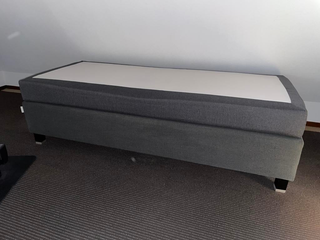 Boxspring, Ophalen, 90 cm, Eenpersoons, 210 cm