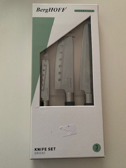 Berghoff Messenset 3 delig NIEUW!!!, Overige typen, Ophalen of Verzenden, Zo goed als nieuw, Metaal