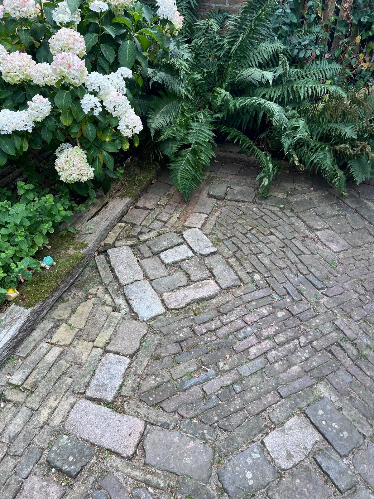 Authentieke oude gebakken klinkers (waaltjes) - 18 m², Ophalen, Gebruikt, Keramiek, Klinkers