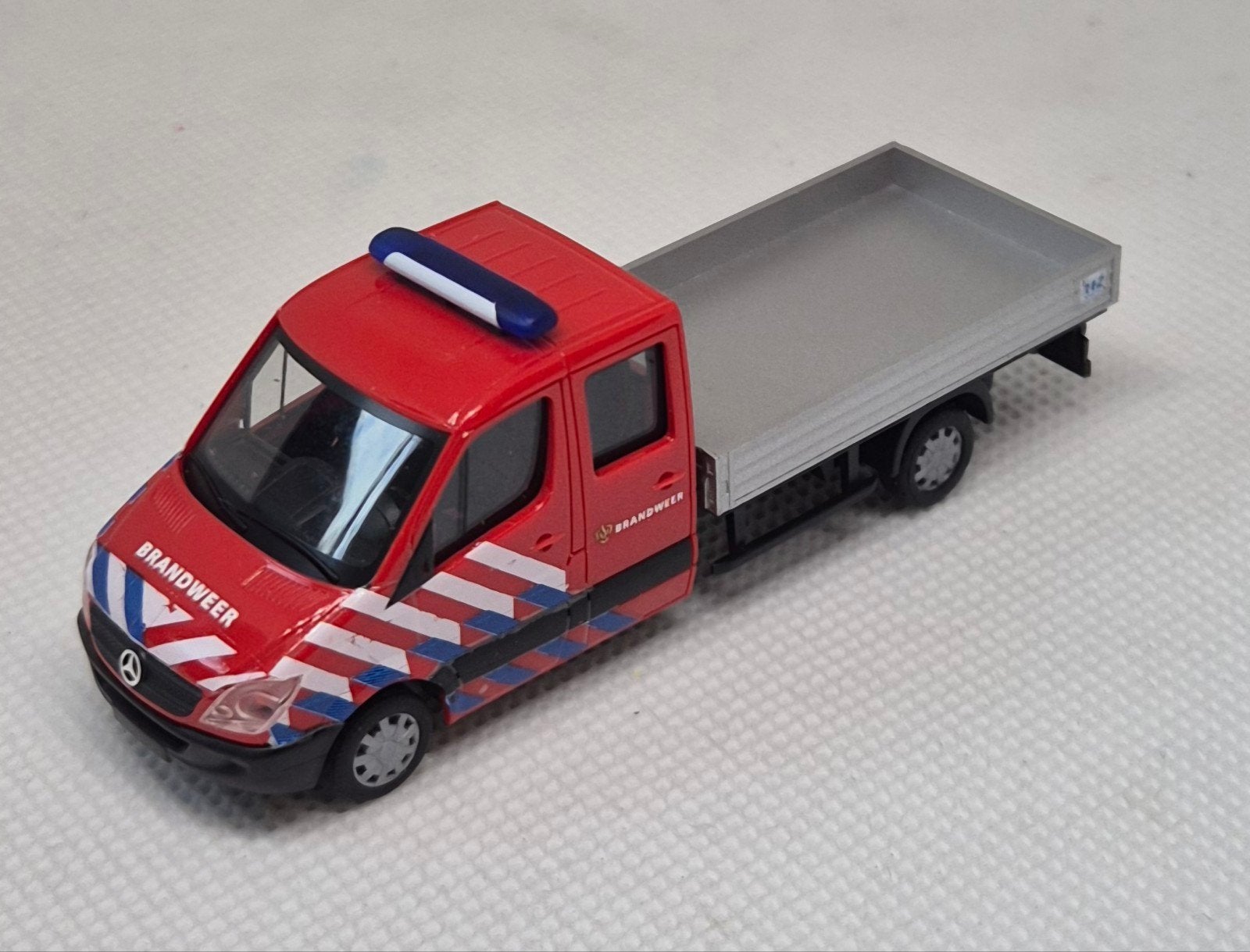 MB Sprinter Brandweer Eigenbouw, Ophalen of Verzenden, Zo goed als nieuw, Auto, Herpa