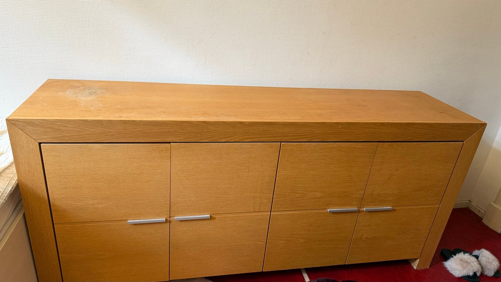Gratis dressoir kast  200x50 cm, Ophalen, Gebruikt, 200 cm of meer, 25 tot 50 cm