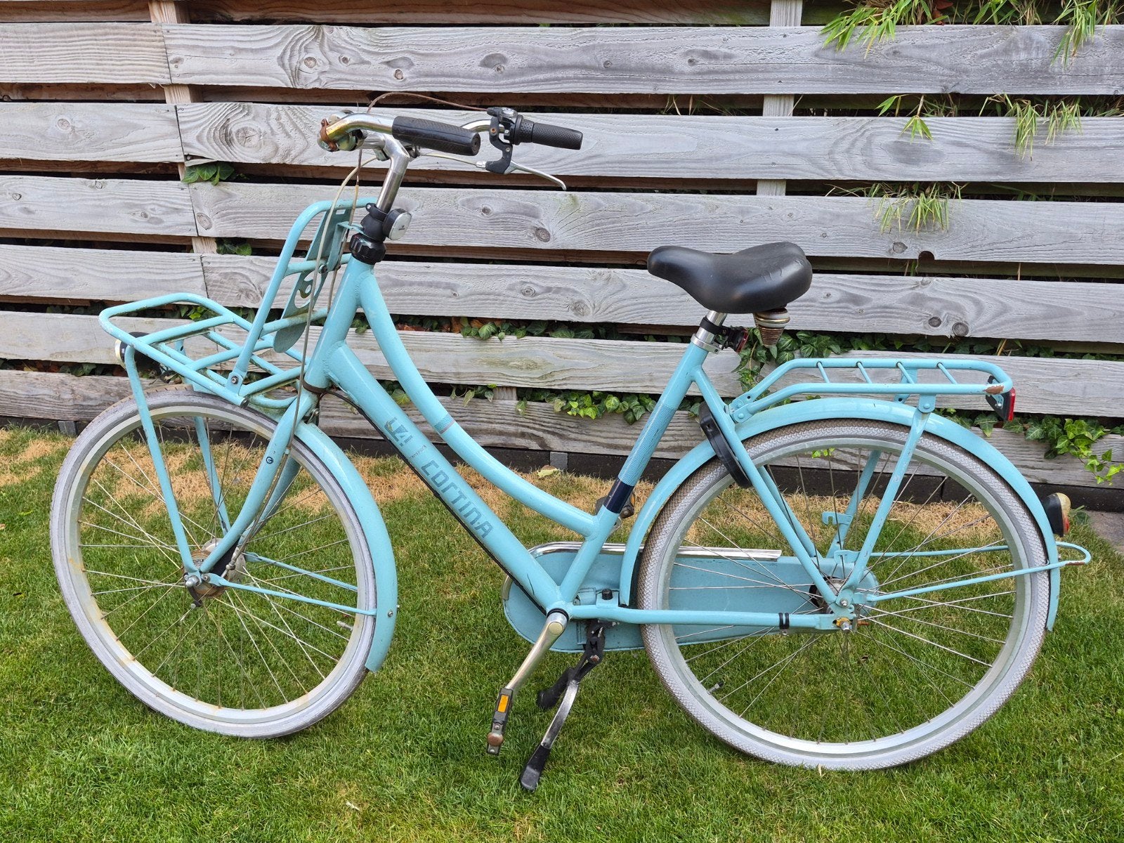 Gebruikte Cortina U4 Damesfiets frammaat 57, Gebruikt, Versnellingen, 50 tot 53 cm, Trommelrem