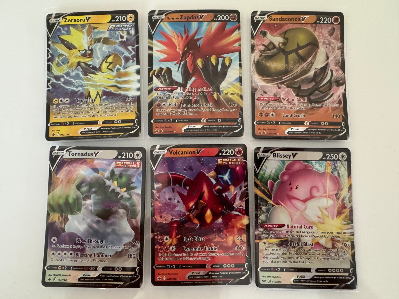 Pokemon Chilling Reign Diverse Kaarten, Ophalen of Verzenden, Zo goed als nieuw
