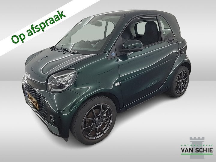 Smart Fortwo EQ Brabus Style 18 kWh 1e-Eig. & Dealer-Onderh, Auto's, Smart, 12 maanden, Achterwielaandrijving, 132 km, ForTwo