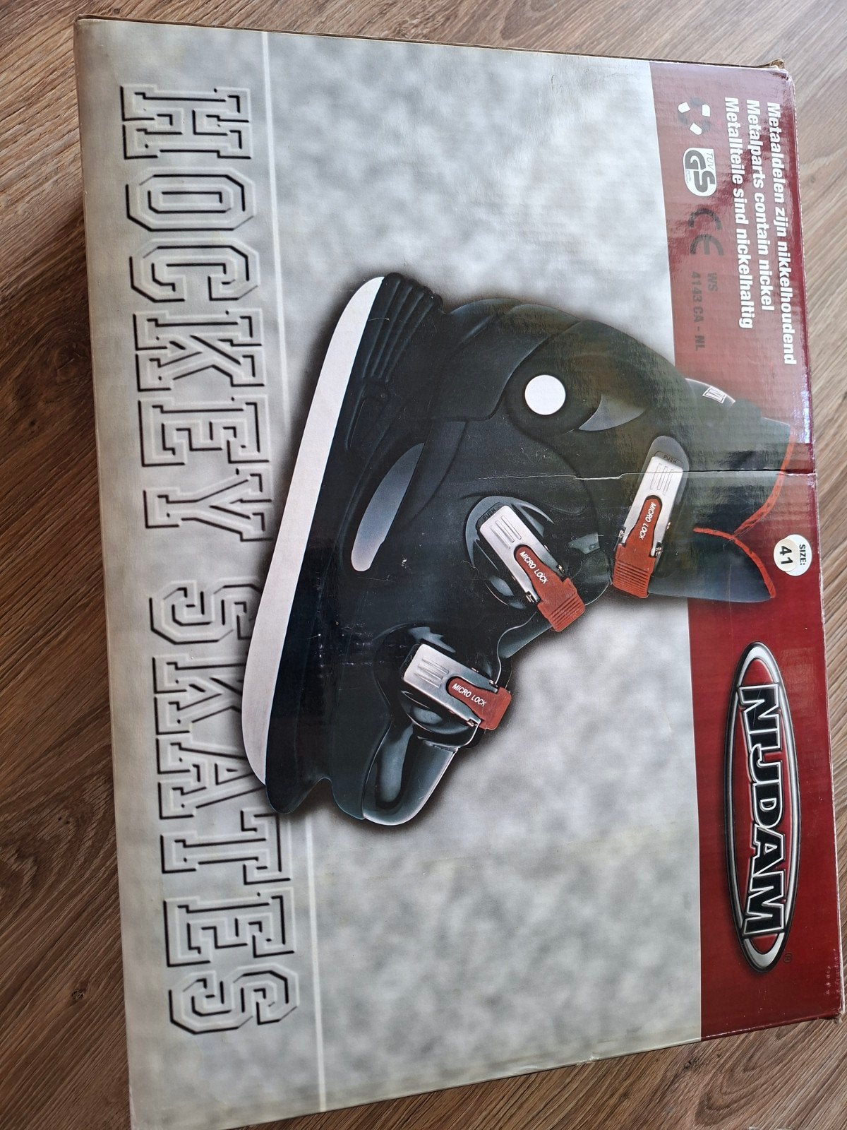 Nijdam ijshockey schaatsen - Maat 41, Sport en Fitness, Schaatsen, Ophalen, Gebruikt, IJshockeyschaatsen, Nijdam