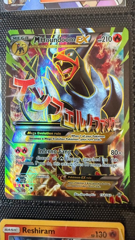 M Houndoom EX, Breakthrough 154/162, Ophalen of Verzenden, Zo goed als nieuw