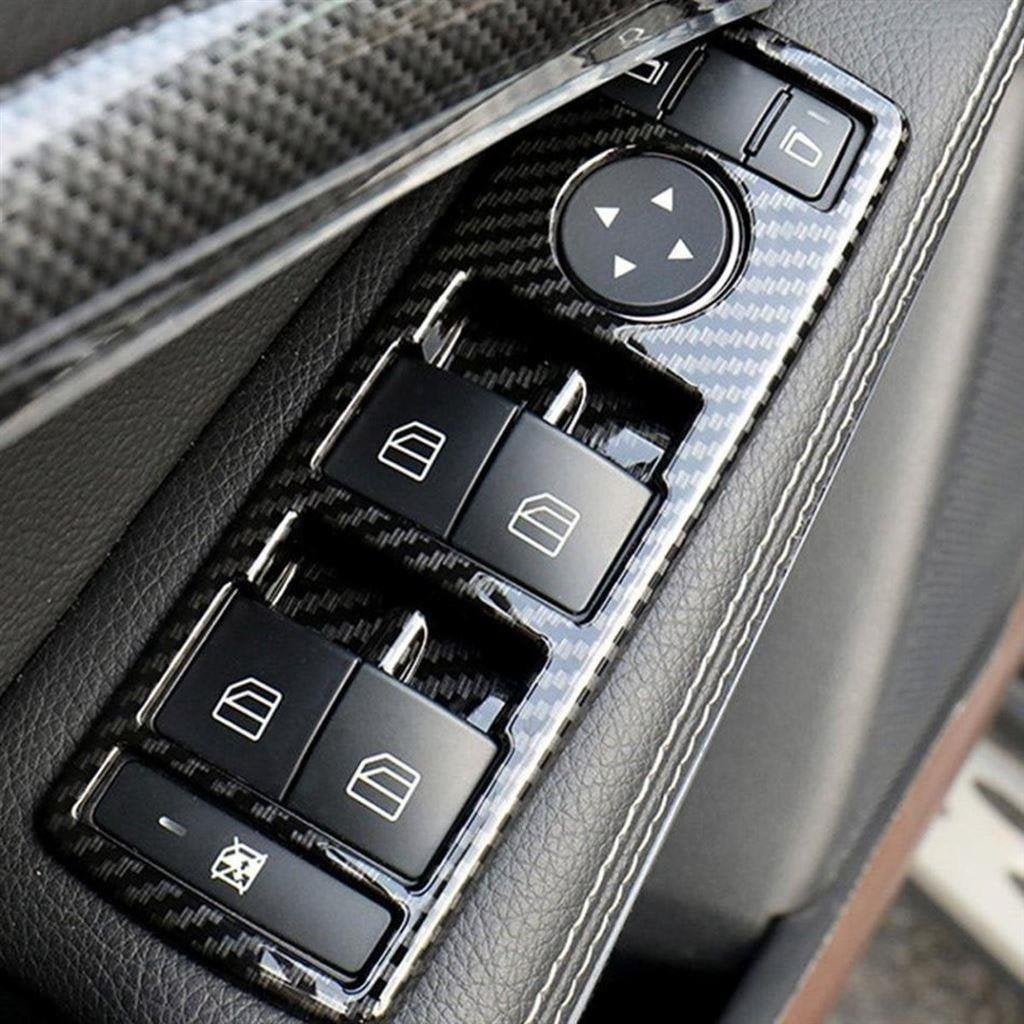 Carbon Look Raamschakelaar Trim Voor Mercedes A Klasse W176, Verzenden, Automotive Parts, A.parts@hotmail.nl, Trasmolenlaan 12 3447 GZ Woerden