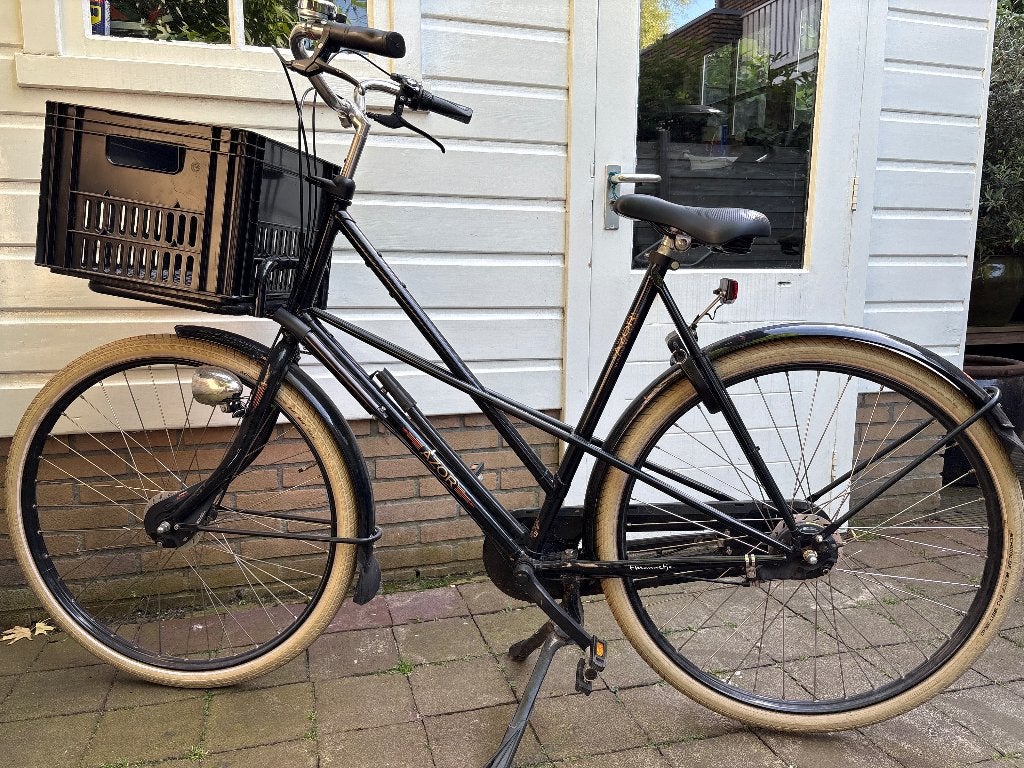 Azor dames fiets, Fietsen en Brommers, Ophalen, Versnellingen, Azor, Trommelrem
