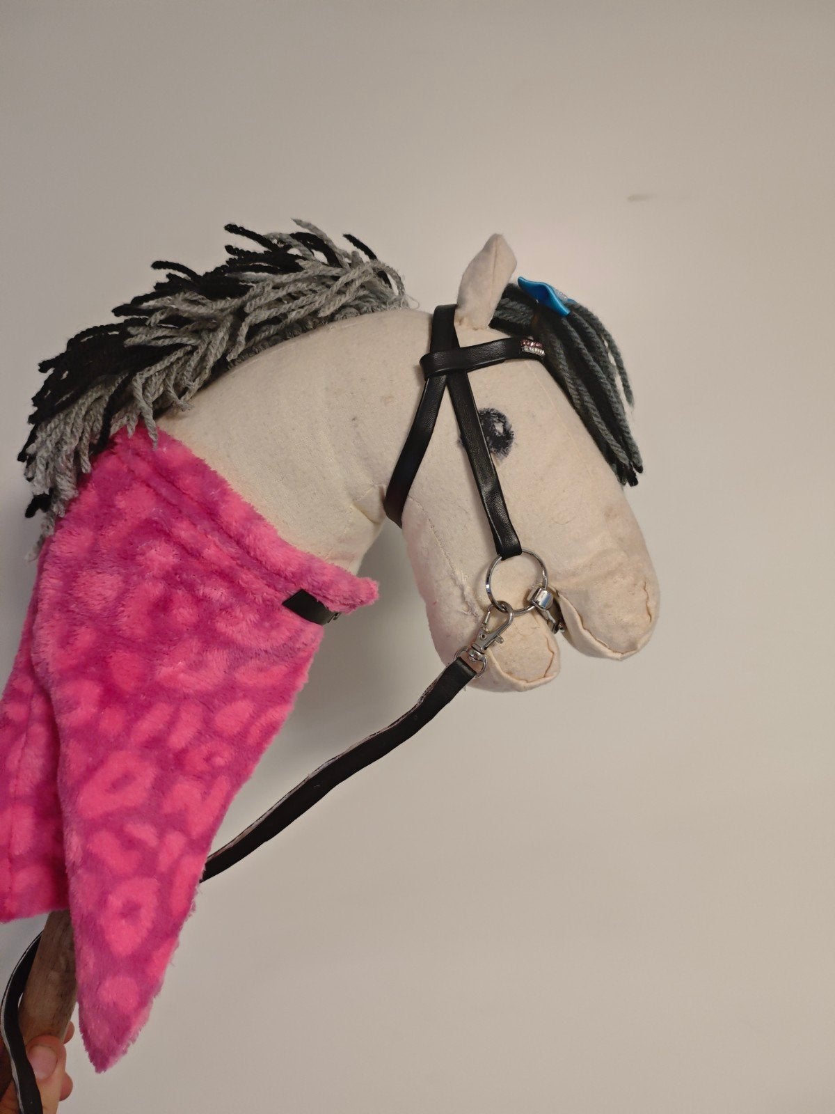 Fjort hobby Horse met tuig, Ophalen of Verzenden