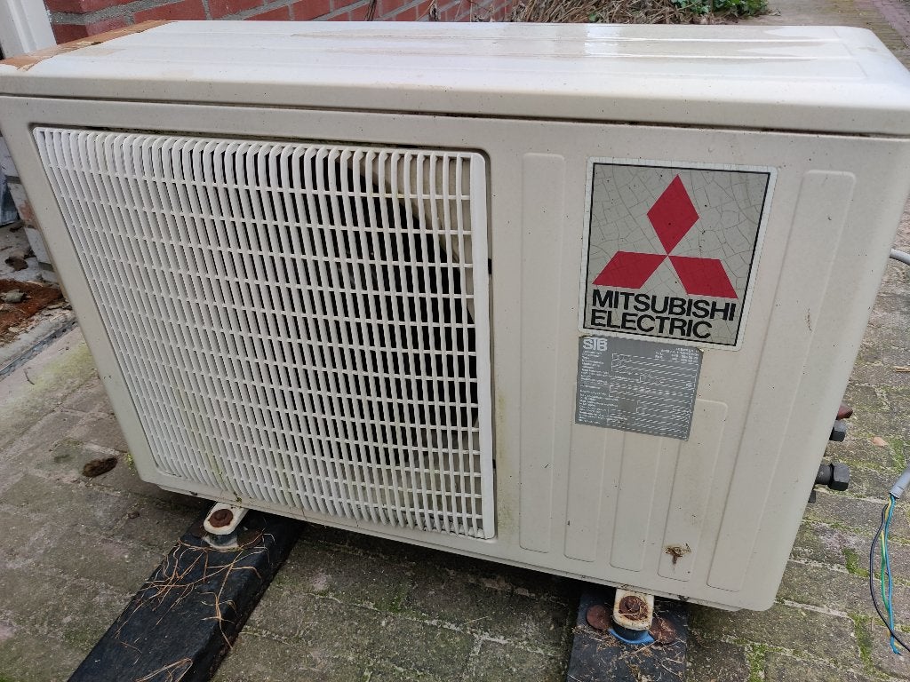 3x Mitsubishi Electric airco, Witgoed en Apparatuur, Ophalen, Gebruikt, 3 snelheden of meer, 100 m³ of groter