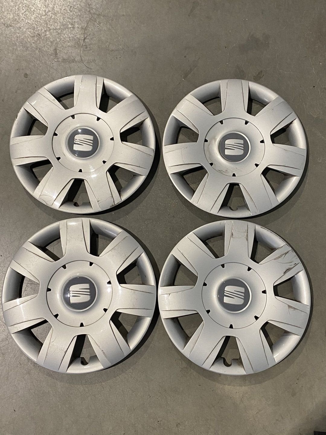 Wieldop Seat Ibiza set van 4 | 15 Inch | 1PO 601 147, Gebruikt, -, -, Ophalen of Verzenden