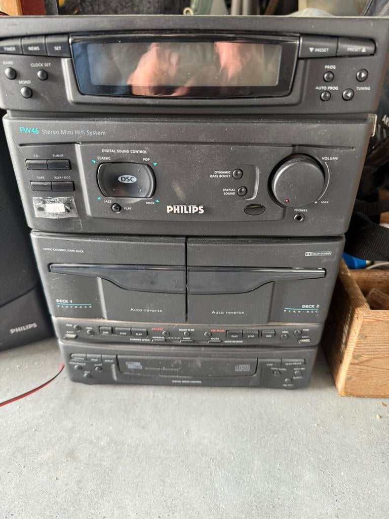 Philips stereo set, Ophalen, Gebruikt, Philips