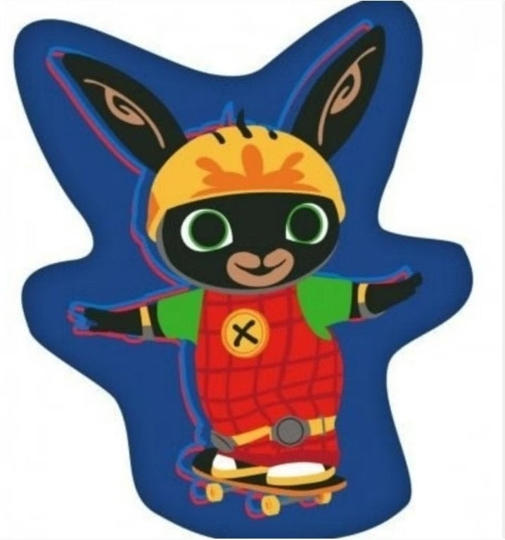 Bing Konijn Knuffel Kussen - Blauw Sierkussen, Overige karakters, Overige typen, Blauw, Nieuw