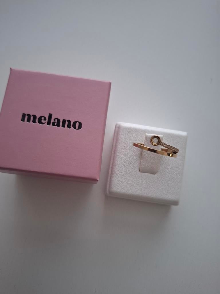 Melano TWISTED ring maat 56, IJzer of Staal, Nieuw, Ophalen of Verzenden, 17 tot 18
