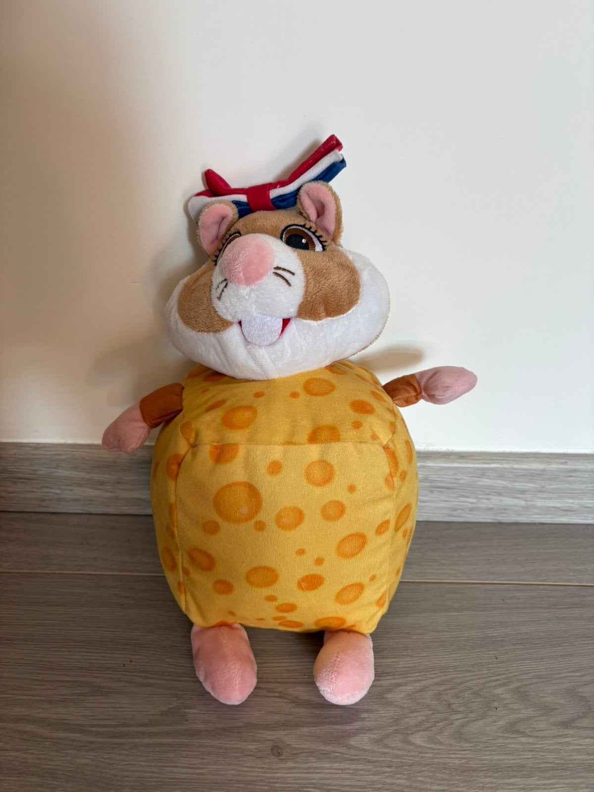 Albert heijn hamster knuffel kaas, Ophalen of Verzenden, Gebruikt, Overige typen