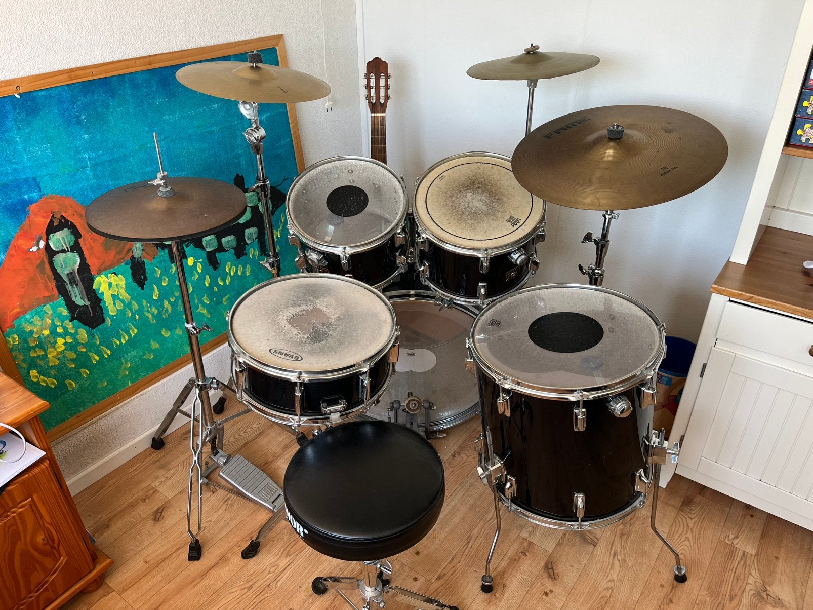 Drumstel Tama imperialstar, Muziek en Instrumenten, Drumstellen en Slagwerk, Ophalen, Gebruikt, Tama