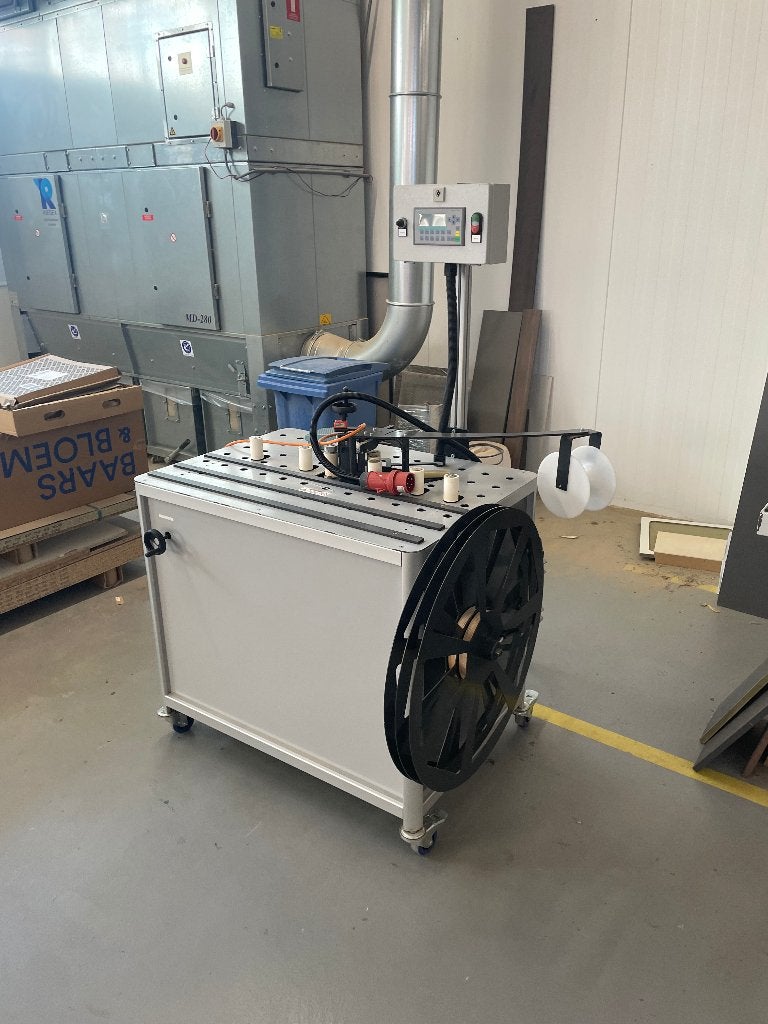 Mobiele kantenaanlijmer Shugoma TMS 1810, Zakelijke goederen, Machines en Bouw | Houtbewerking, Ophalen