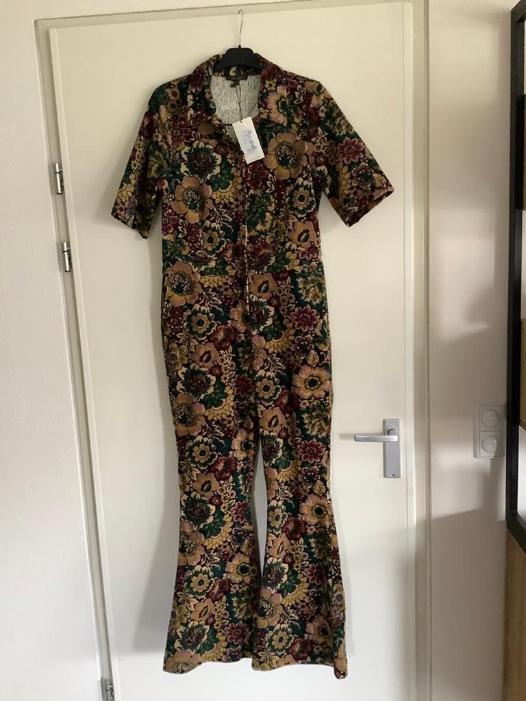 King louie jumpsuit garbo rib 40 NIEUW, Ophalen of Verzenden, Nieuw, Maat 38/40 (M), Overige kleuren