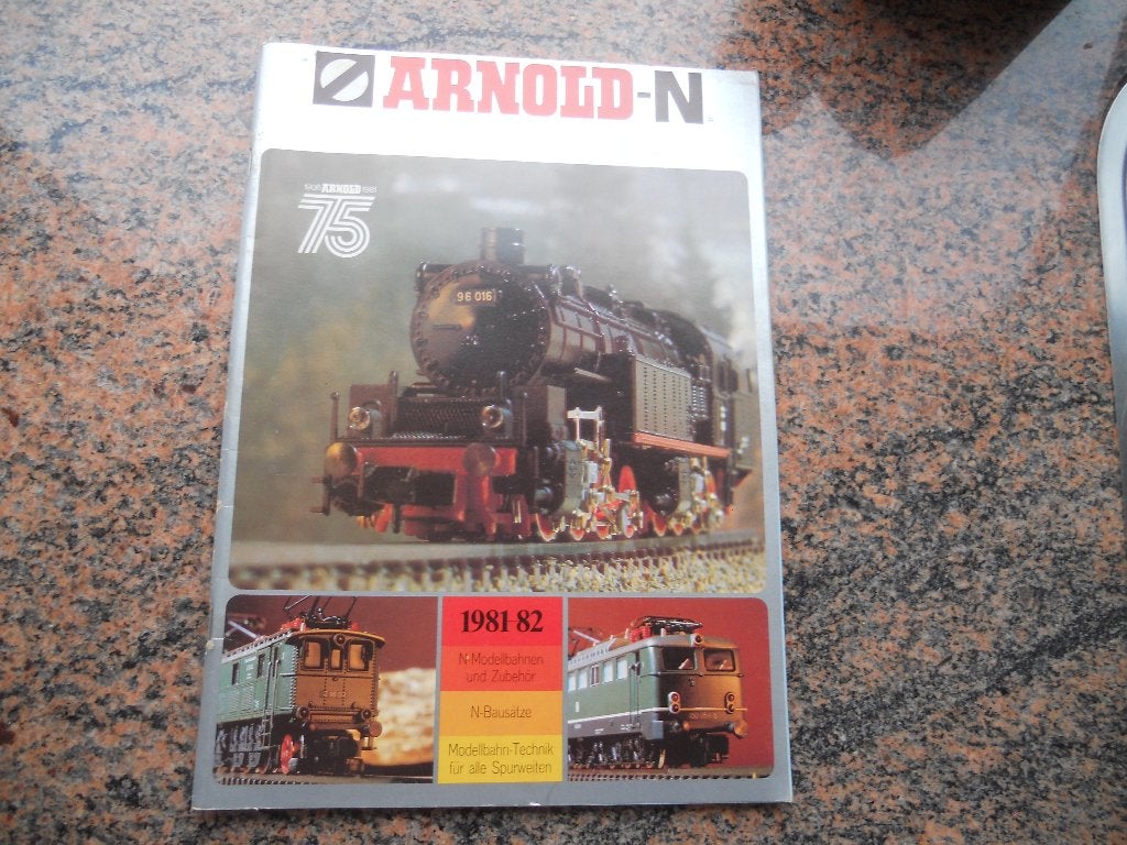 Arnold catalogus spoor N, Hobby en Vrije tijd, Arnold, Gebruikt, Gelijkstroom, Boek, Tijdschrift of Catalogus