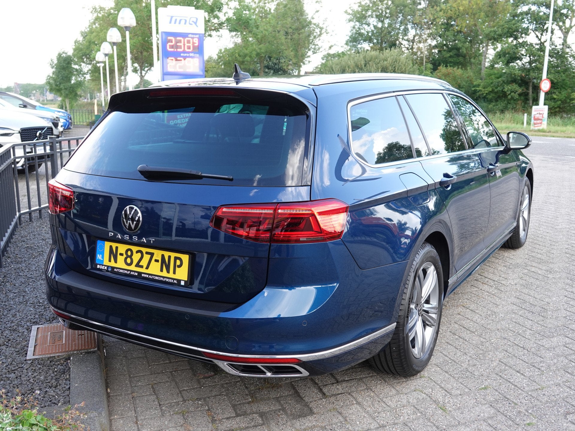 Volkswagen Passat Variant 2.0 TDI R-Line 150PK DSG LED | H-L, Auto's, Gebruikt, Euro 6, 4 cilinders, Blauw