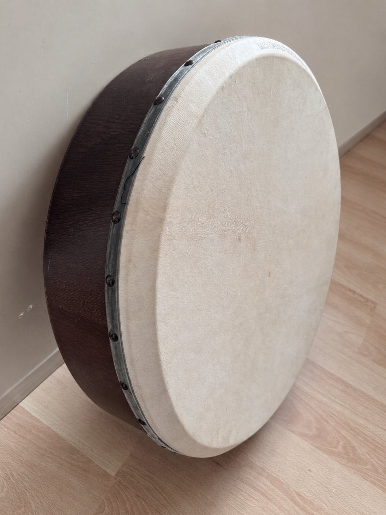 Bodhrán Brendan White,  Ø 46 cm, Ophalen of Verzenden, Zo goed als nieuw, Trommel