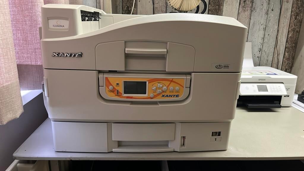 Xanté Illumina Digitale Drukpers met Dik Papier Functie, Ophalen, Gebruikt, Printer, Kleur printen