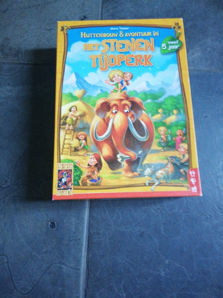 Stenen tijdperk 999games, Drie of vier spelers, Ophalen of Verzenden, Zo goed als nieuw, 999 games
