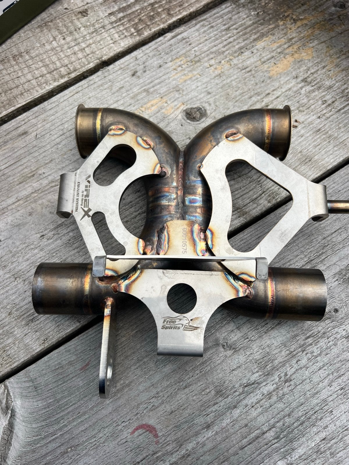 Free Spirits X-Pipe uitlaat Thruxton 1200 R RS, Ophalen of Verzenden