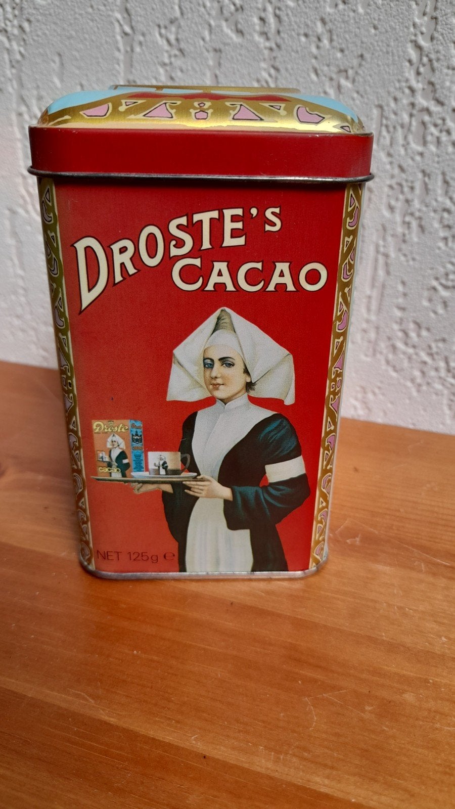 Droste cacao blikje, Verzamelen, Ophalen of Verzenden, Zo goed als nieuw, Overige, Droste