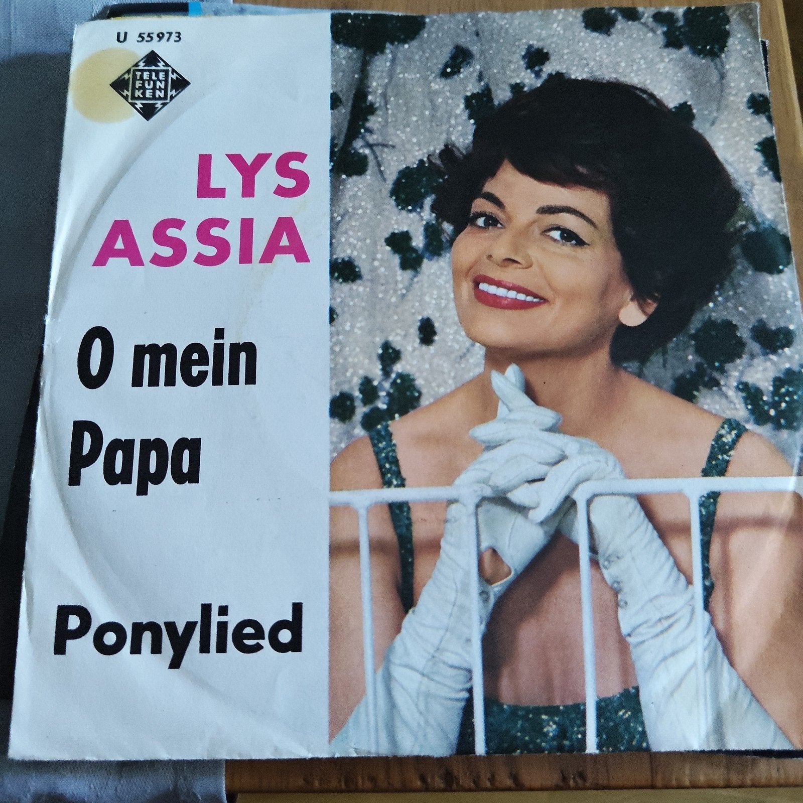 Lys Assia - O mein Papa / Ponylied (Vinyl Single), Gebruikt, 7 inch, EP, Schlager