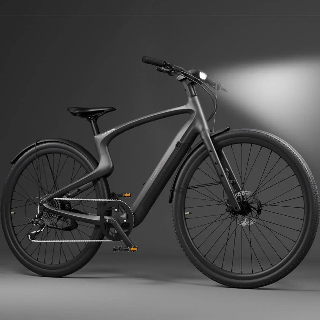 URTOPIA  - Urtopia 1 Trekking E-Bike Carbon - Zeer goed, Nieuw, 50 km per accu of meer, 55 tot 59 cm, Ophalen