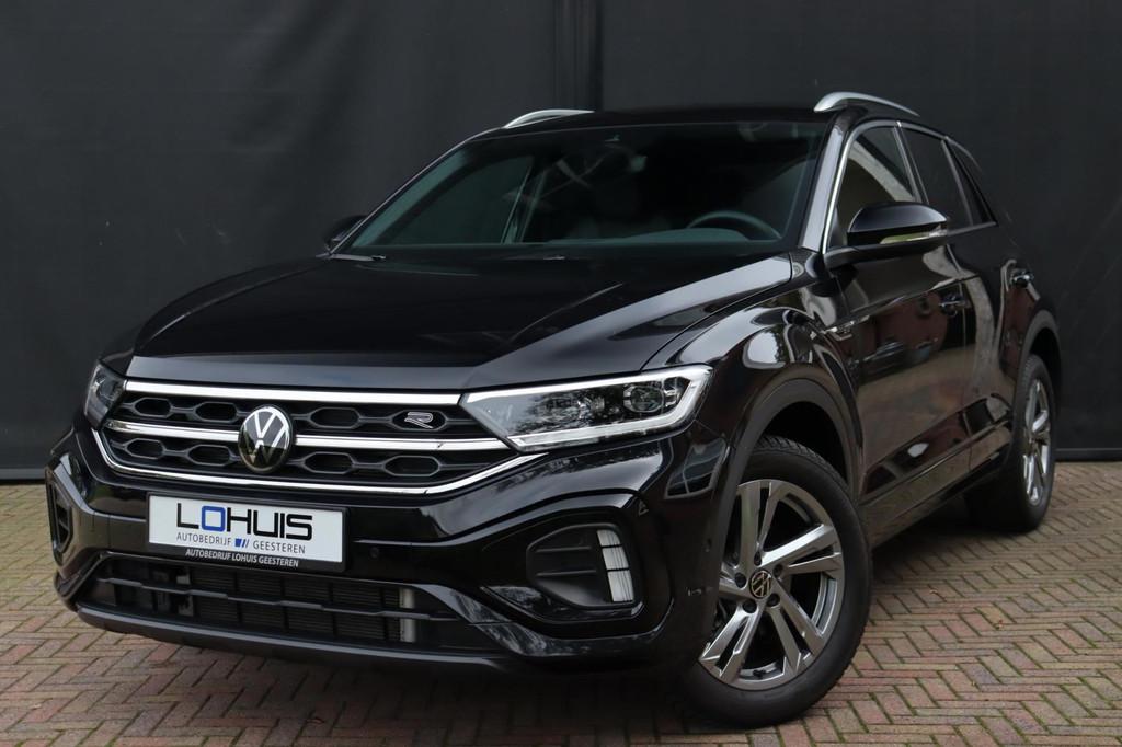 Volkswagen T-Roc 1.5 TSI R-Line Keyless Trekhaak Led, 1258 kg, 1498 cc, Zwart, 4 cilinders