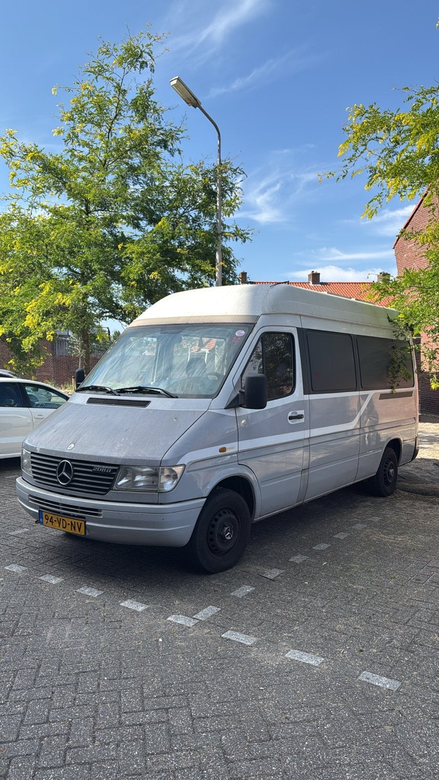 Mercedes-Benz Sprinter Camperbus, Caravans en Kamperen, Campers, Dakluik, Tot en met 2, Mercedes-Benz, Audio installatie