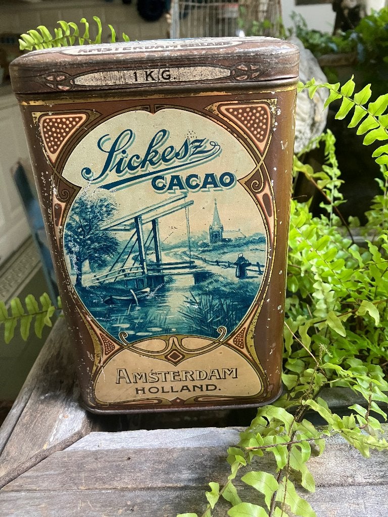 Blik Sickesz cacao, Ophalen of Verzenden