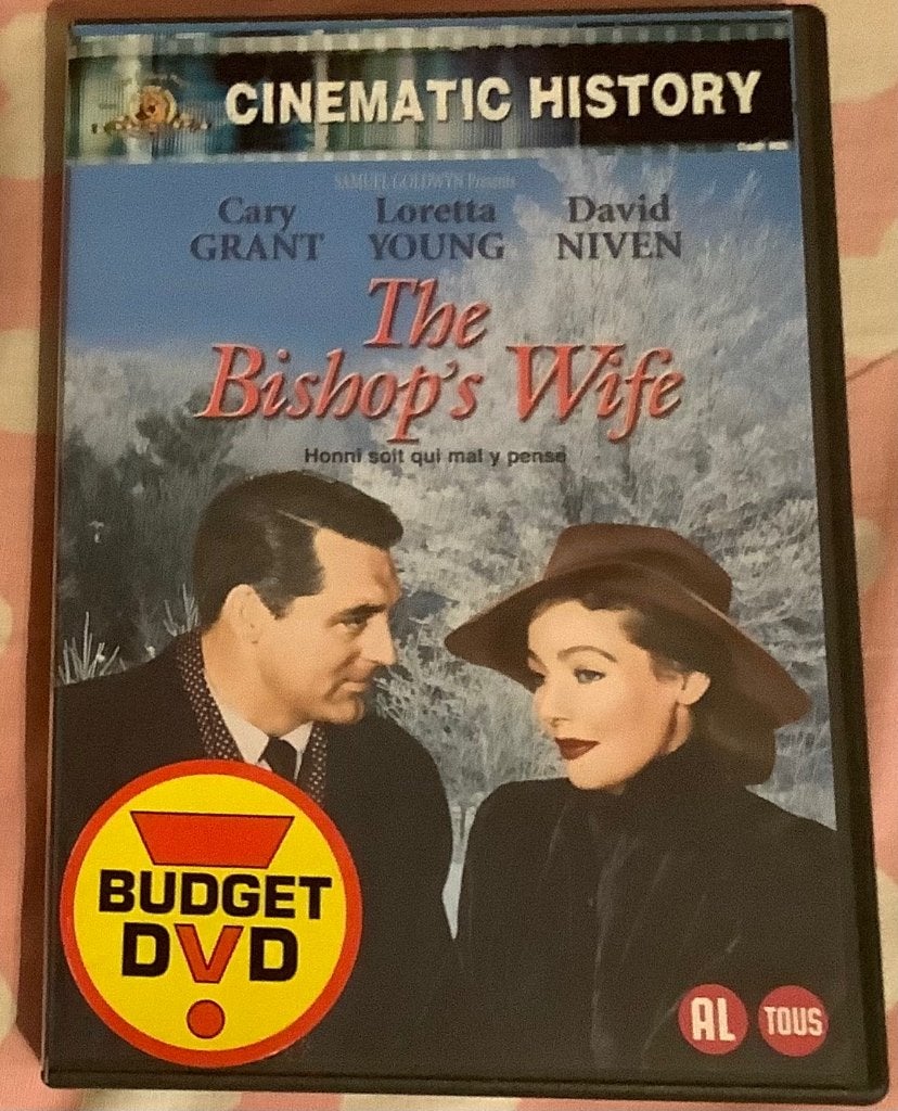 The Bishop's Wife Cary Grant Klassieke Kerstfilm dvd, Alle leeftijden, Overige genres, Nederlands, Ophalen of Verzenden