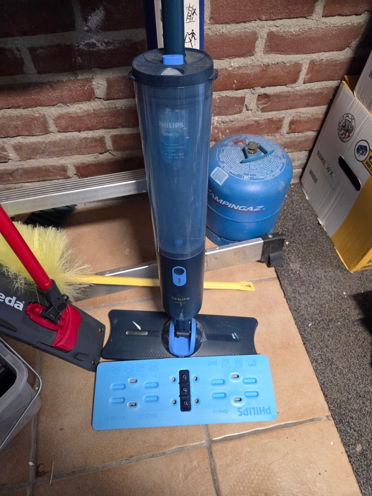 Philips OneUp 3000 serie, Ophalen, Mop of Dweil
