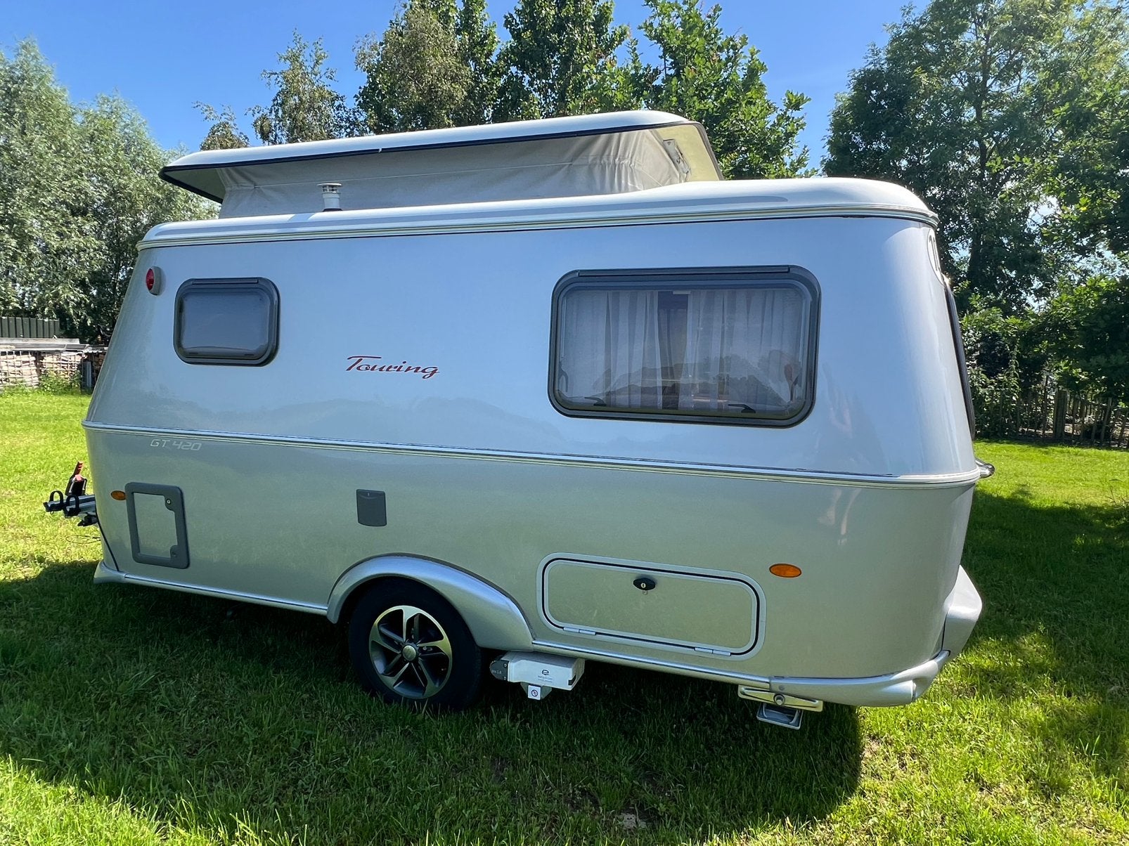 Eriba Touring Triton 420 GT | Mover | 2020 | Luifel | Hefdak, Bedrijf, Kachel, Eriba