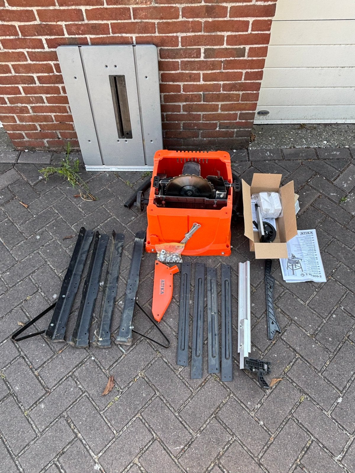 Zaagtafel compleet - Atika T-250 eco 2 (alleen ophalen), Doe-het-zelf en Verbouw, Ophalen, 70 mm of meer, Overige typen, Zo goed als nieuw