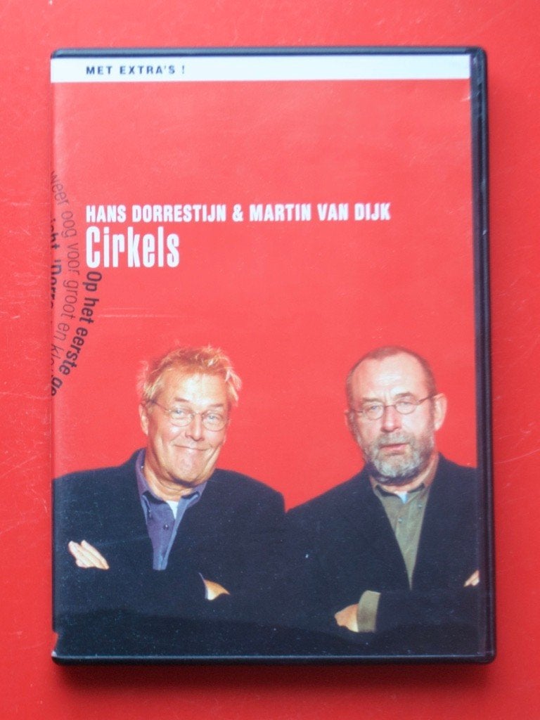 dvd Hans Dorrestijn & Martin van Dijk Cirkels 2005 cabaret, Stand-up of Theatershow, Overige artiesten, Gebruikt, Alle leeftijden