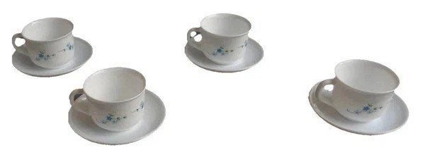 Arcopal Veronica 4-delige set kop en schotel H6x8cm, Coolsingel 104, 3011 AG Rotterdam, Netherlands, Overige merken, Verzenden