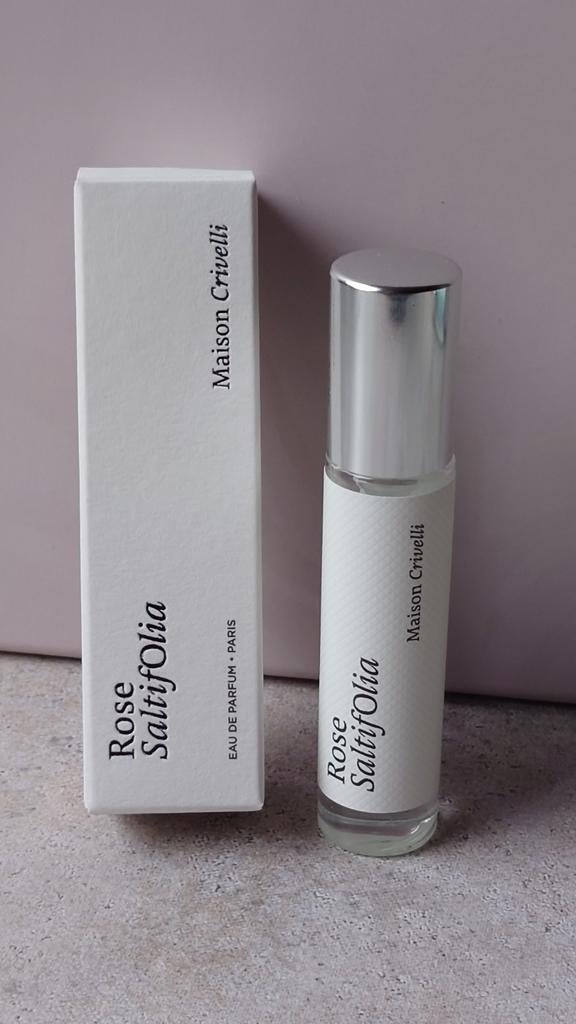 Maison Crivelli Rose Saltifolia Eau de Parfum 5 ml, Ophalen of Verzenden, Nieuw, Gehele gezicht
