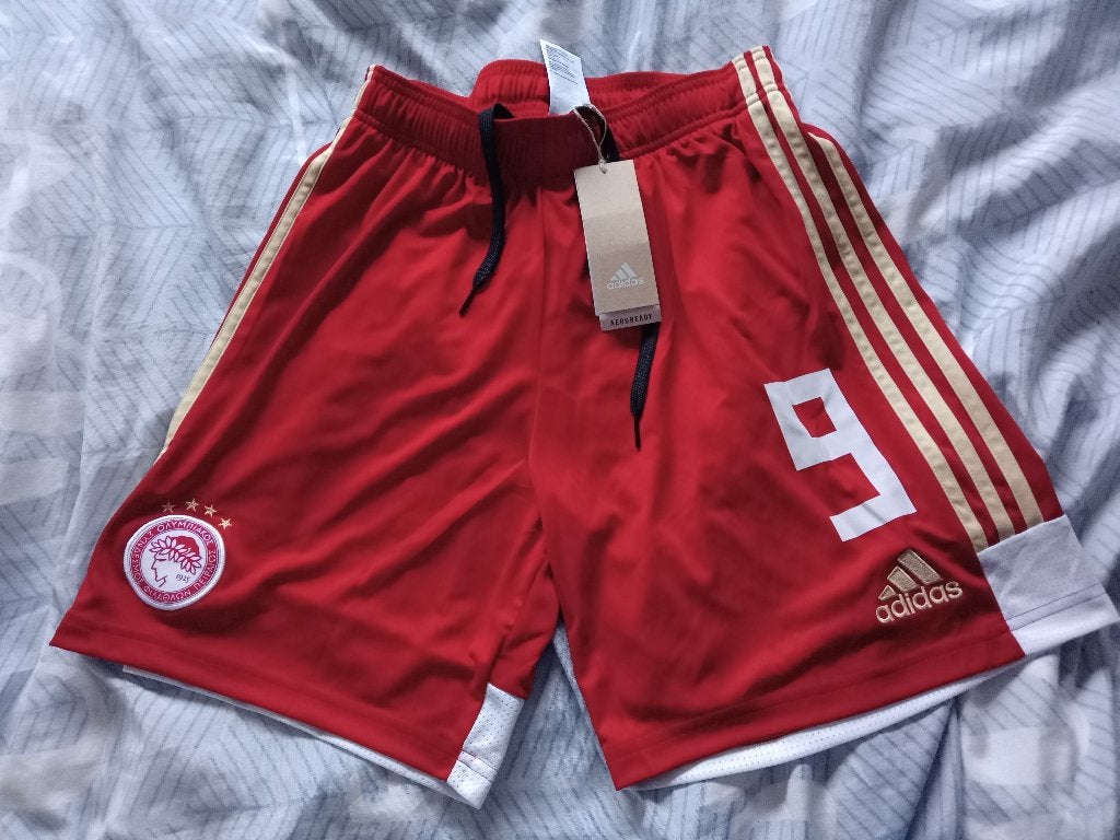 Nieuw Adidas Olympiakos Piraeus short - Maat M, Maat 48/50 (M), Nieuw, Ophalen of Verzenden, Adidas