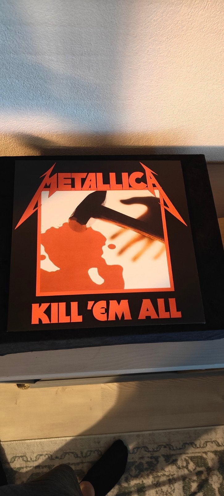 Metallica - Kill em all, Cd's en Dvd's, Vinyl | Hardrock en Metal, LP, Metal, Ophalen of Verzenden, Zo goed als nieuw