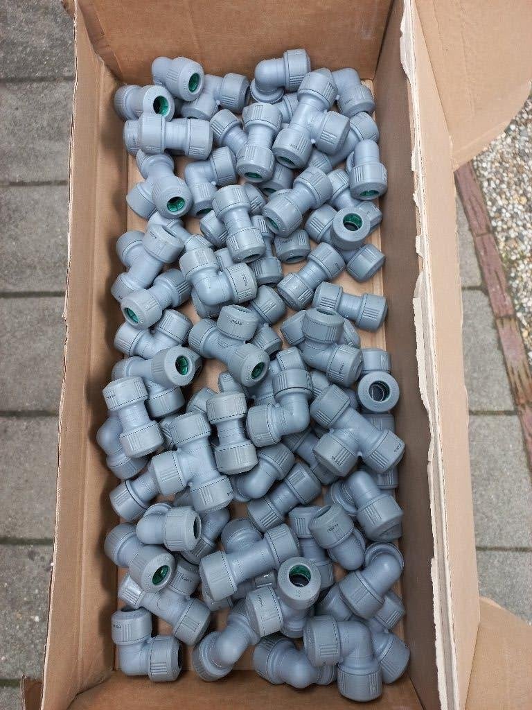 Hep2o koppelingen en toebehoren nieuw. Groot assortiment!!, Overige materialen, Minder dan 20 mm, 6 meter of meer, Overige typen